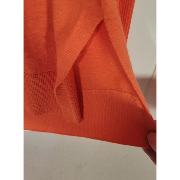 Caslon Sweater Women's Turtleneck Tunic Sweater Medium Coral beachy casual overs - Picture 6 of 7